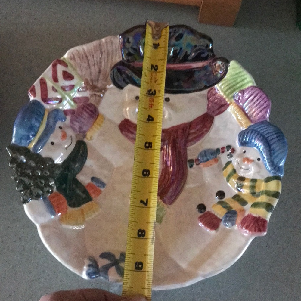 Assorted Ceramic Holiday Plate Decor - Picture 9 of 10